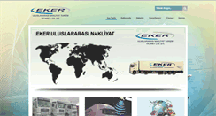Desktop Screenshot of ekertransport.com.tr